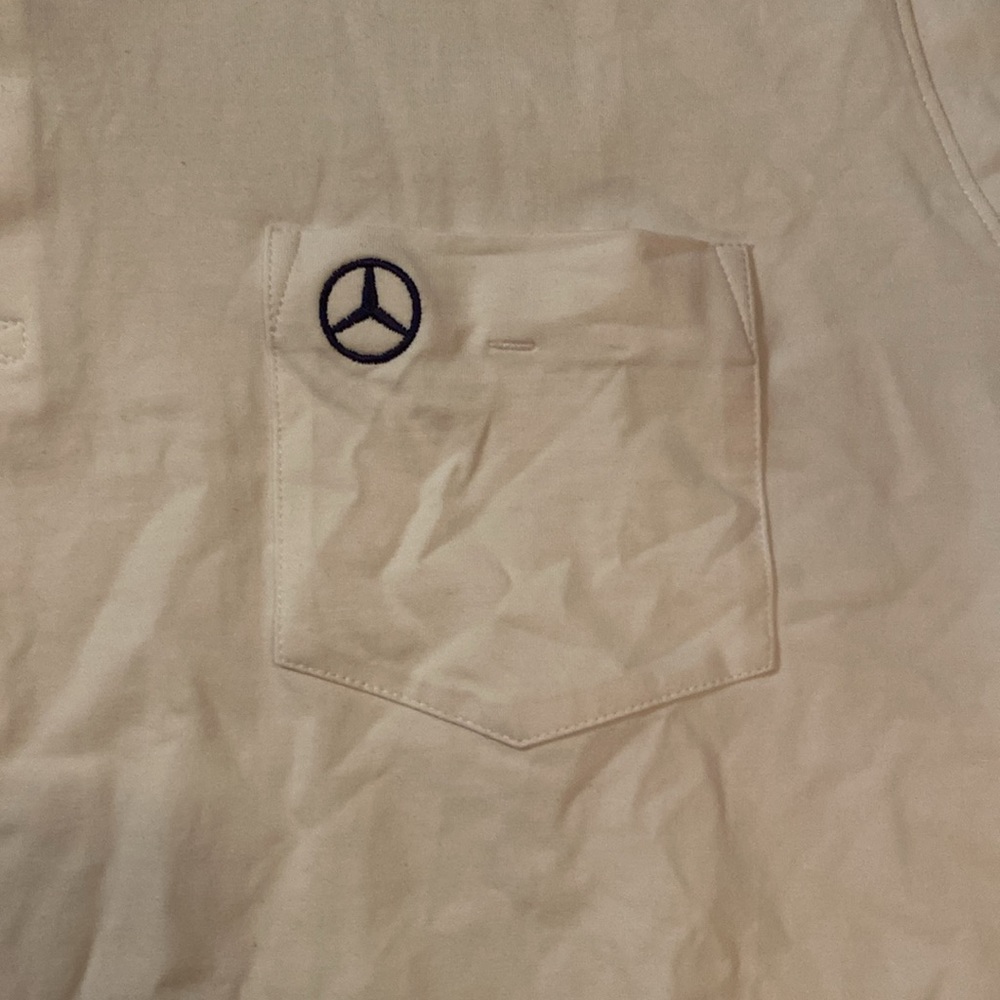 Men’s Mercedes of Manhattan short sleeve polo shirt - Picture 3 of 7